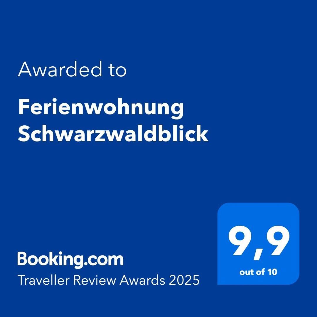 Ferienwohnung Schwarzwaldblick Bad Rippoldsau-Schapbach Exteriör bild